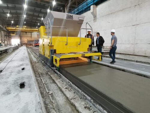 Безопалубочное формование плит перекрытия