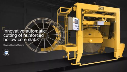 Машина для резки плит перекрытия