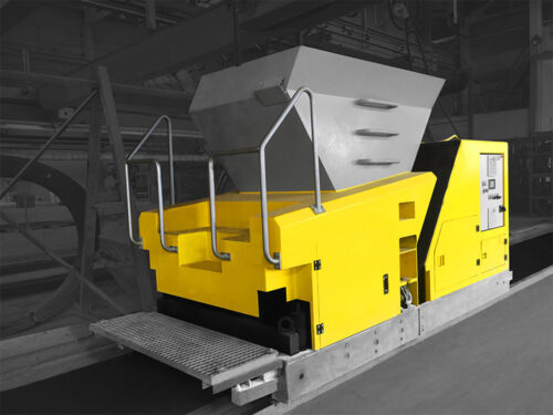 Экструдерная машина для производства пустотных плит