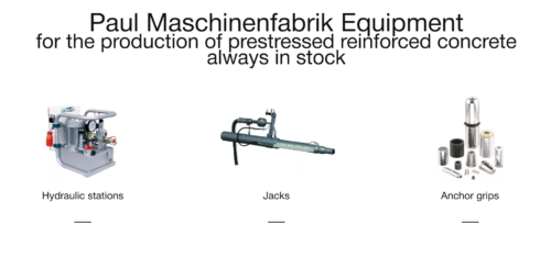 Paul Tensioning Equipment Overview