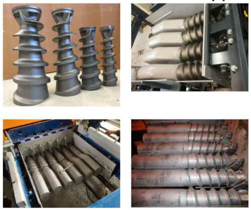 Шнеки для экструдеров плит