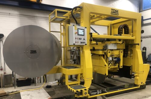 Пила порезки пустотки на ЖБИ