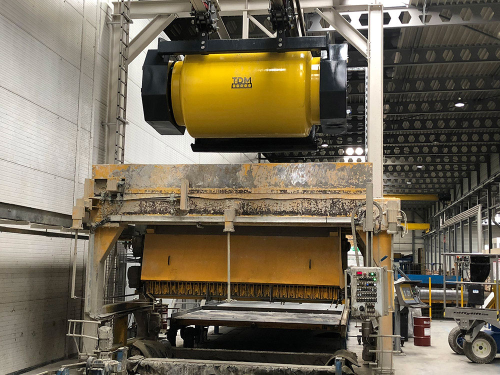 Адресная подача на заводе ЖБИ