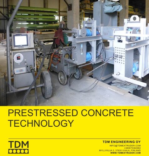 Гидравлическая станция для натяжения арматуры