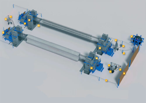 Натяжное оборудование для арматуры