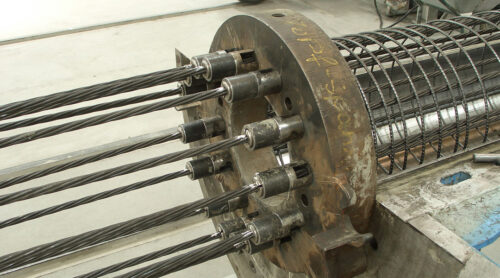 Установка натяжения арматурной проволоки